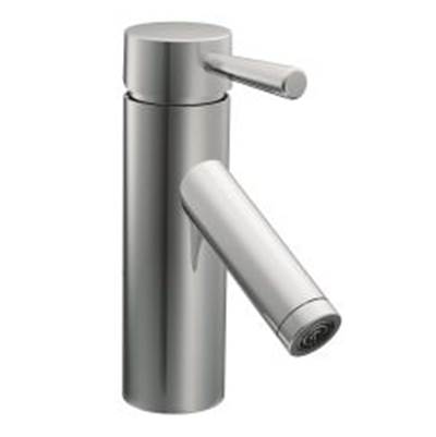 Moen 6100 - Chrome One-Handle Low Arc Bathroom Faucet