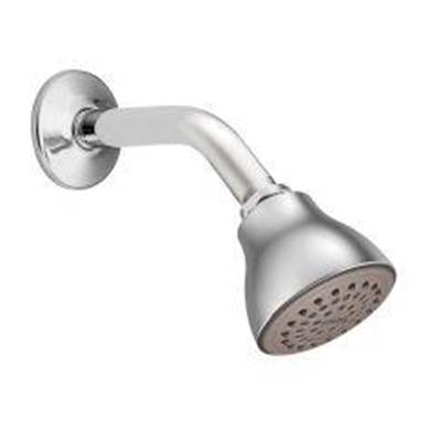 Moen 6304 - Chrome One-Function 2-1/2'' Diameter Spray Head Standard