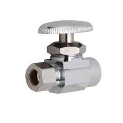 Moen M4790BL - Vlv,Str,1/2 Swtx3/8Comp,Cp Br