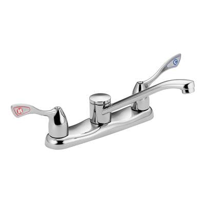 Moen 8798 - M-Bition Double Handle Kitchen Faucet