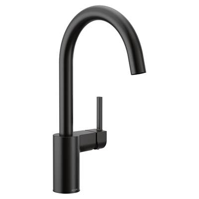 Moen 7365BL - Align Matte Black One-Handle High Arc Kitchen Faucet