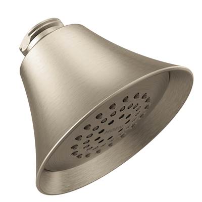 Moen 6370EPBN - Brushed Nickel One-Function 3.75'' Diameter Spray Head Eco-Performance Showerhead