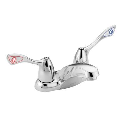 Moen 8800 - 4 In. Centerset 2-Handle High-Arc Bathroom Faucet In Chrome
