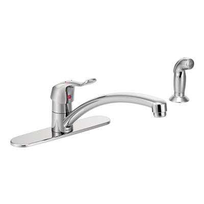 Moen 8717 - M-Dura Chrome One-Handle Kitchen Faucet