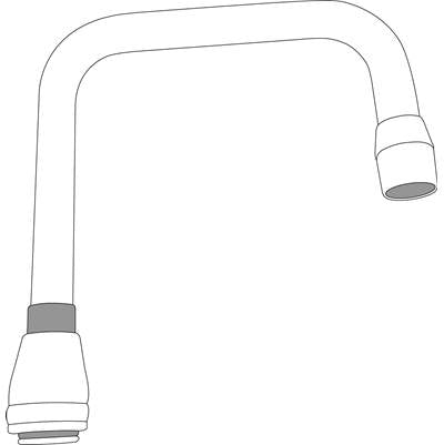 Moen S0001 - M-Dura Chrome Commerical Spout