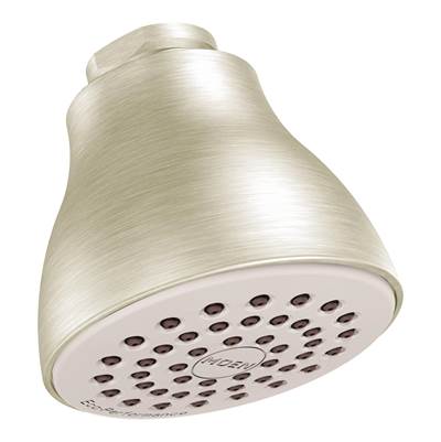 Moen 6300EPBN - Brushed Nickel One-Function 2-1/2'' Diameter Spray Head Eco-Performance Showerhead