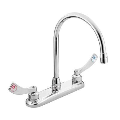 Moen 8289 - M-Dura Chrome Two-Handle Kitchen Faucet