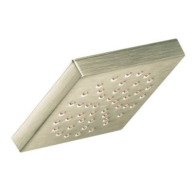 Moen S6340EP15BN - Brushed Nickel One-Function 6'' Diameter Spray Head Eco-Performance Showerhead