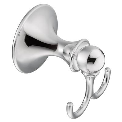 Moen DN7703CH - Lounge Double Robe Hook Ch