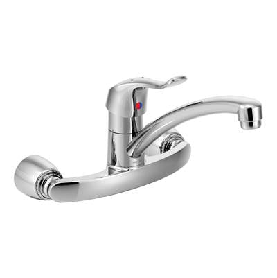 Moen 8713 - M-Dura Chrome One-Handle Kitchen Faucet