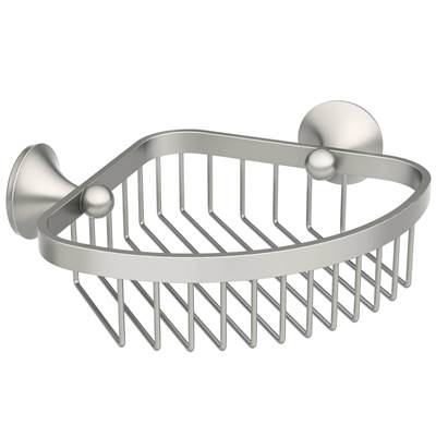 Moen YB5275BN - Wynford Corner Shower Basket, Bn