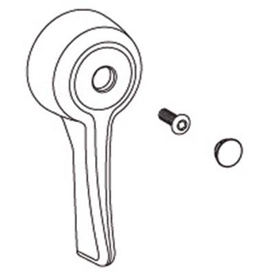 Moen 100079 - Chrome Lever Handle Kit, 3 Function Transfer Valve Kit
