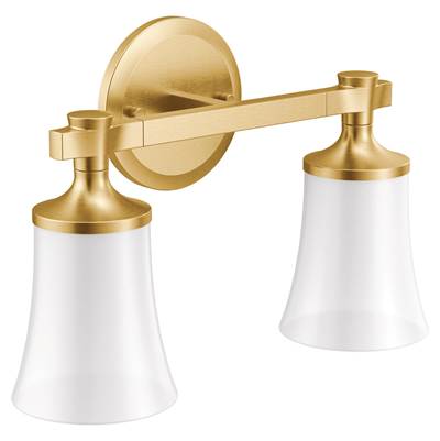 Moen YB0362BG - Flara Two Globe Light Bg