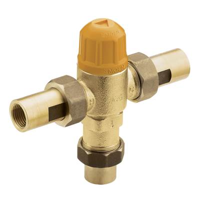 Moen 104465 - Adjustable Temperature Thermostatic Mixing Valve 1/2'' Cc Connections