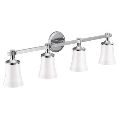 Moen YB0364CH - Flara Four Globe Light Ch