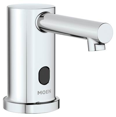 Moen 8560 - M-Power Commercial Modern Deck Mounted Touchless Foam Soap Dispenser, Chrome