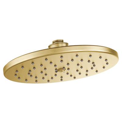 Moen S112BG - Brushed Gold One-Function 10'' Diameter Spray Head Rainshower