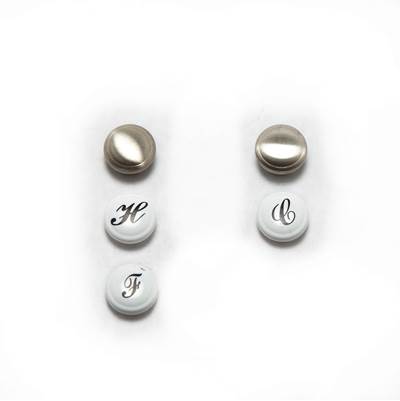 Moen 114324BN - Kingsley Hot And Cold Handle Index Caps Kit