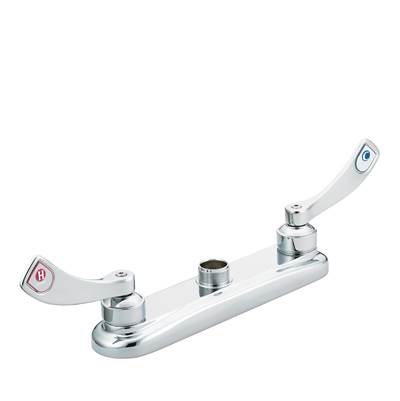 Moen 8285 - M-Dura Chrome Two-Handle Kitchen Faucet