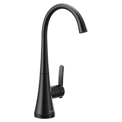Moen S5535BL - Matte Black One-Handle High Arc Beverage Faucet
