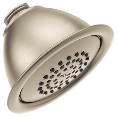Moen 6371BN - Brushed Nickel One-Function 4'' Diameter Spray Head Standard