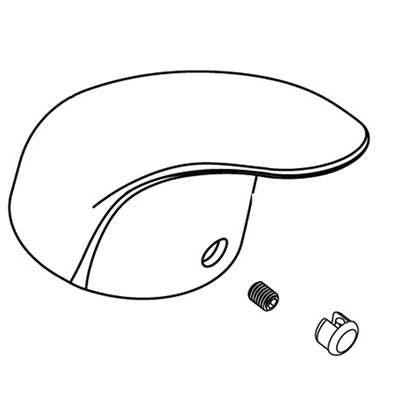 Moen 121520 - Commercial Lever Handle For 8413, 8414, 8417 Series