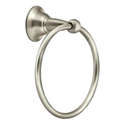 Moen DN6886BN - Sage Towel Ring Bn