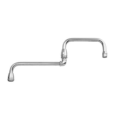Moen S0012 - Commercial M-Dura 18-Inch Reach Multi Bend Spout 3.75-Inch To Aerator, Chrome