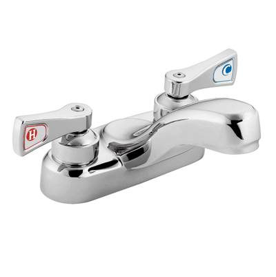 Moen 8210F05 - M-Dura Chrome Two-Handle Lavatory Faucet