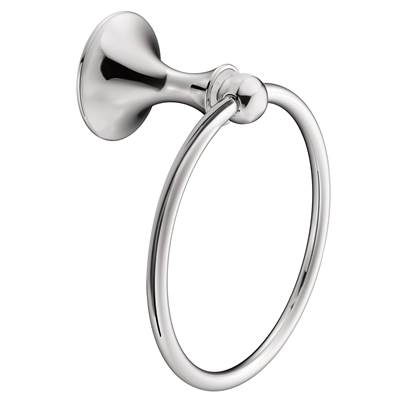 Moen DN7786CH - Lounge Towel Ring Ch
