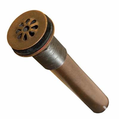Native Trails DR150-WC - 1.5'' Teardrop Drain In Weathered Copper