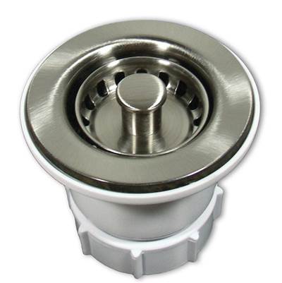 Native Trails DR220-BN - 2'' Jr. Strainer In Brushed Nickel