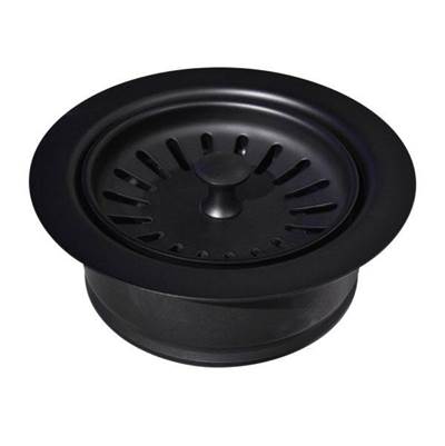 Native Trails DR340-MB - Disposer Trim W/Basket Strainer In Matte Black
