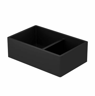 Native Trails NSKD3321-C - Farmhouse Double Bowl In Charcoal
