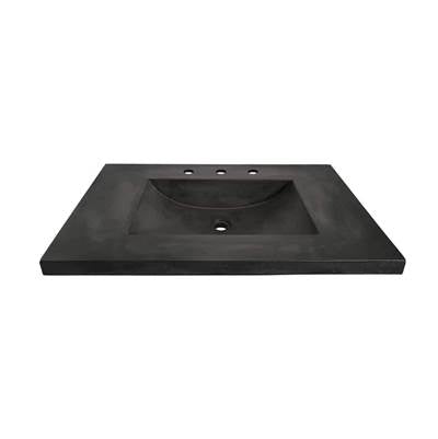 Native Trails NSVNT48-P1 - 48'' Palomar Vanity Top With Integral Sink In Pearl - Single Faucet Cutout