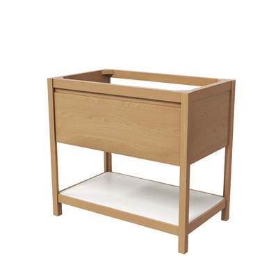 Native Trails VNO361-P - 36'' Solace Vanity In Sunrise Oak With Pearl Shelf
