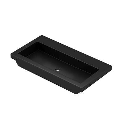 Native Trails NSL3619-CX - Trough 3619 In Charcoal - No Faucet Holes