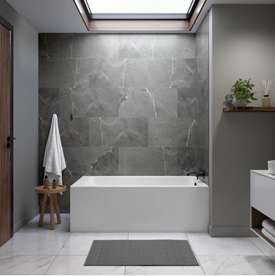Neptune Entrepreneur 220491-000-001-300 - Pia 3060 Ifs Afr Acrylic Right Corner Right-Hand Drain Bathtub In White