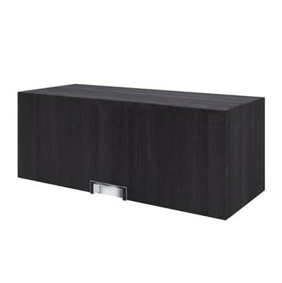 Aria AR3612NL-V BL - Ar-New Light Vertical Medicine Cabinet, Black Gloss