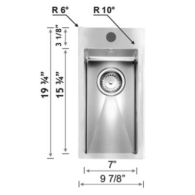 Oaks Kitchen & Bath 012340 - R10 Filo Raggiato9''X 20 ''