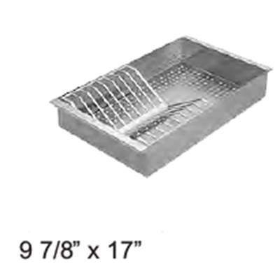 Oaks Kitchen & Bath 1VSOF - Stainless Dish Rack For Quadre