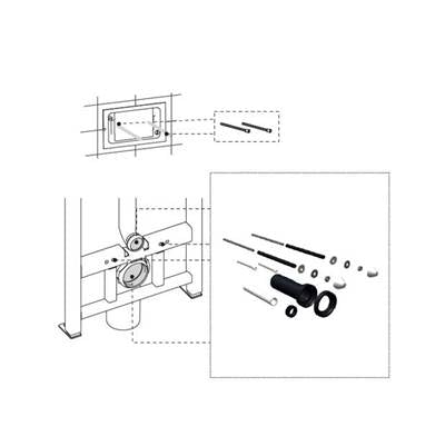 OLI 011229 - Longer Sleeves For Wall Hung Wc Pan