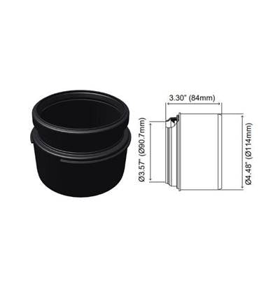 OLI 880096 - Waste Pipe Adapter For 4 Inch Connection