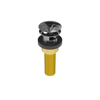 osb 302Q-BCP - Brass Low Profile Integral Tub Drain W/Clicker