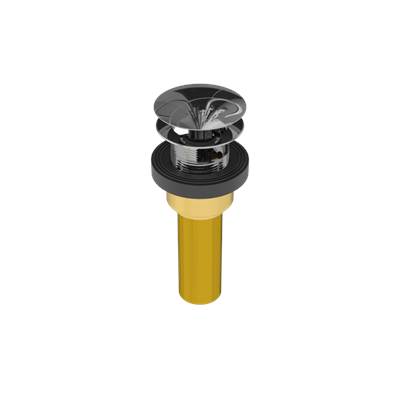 osb 302Q-BG - Brass Low Profile Integral Tub Drain W/Clicker
