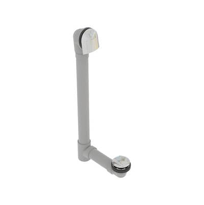 osb 5150T-20CP - Pvc Extended Bath Waste W/Bell Faceplate & Twirle Closure