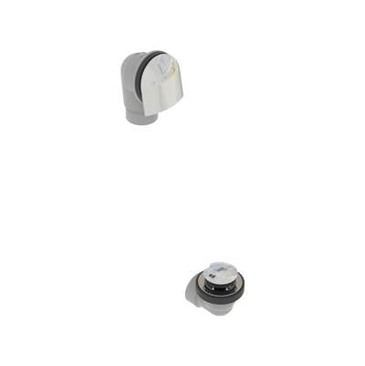 osb 5150TIPHK-CP - Pvc Bath Waste W/Bell Faceplate & Tip Toe Closure - Half Kit