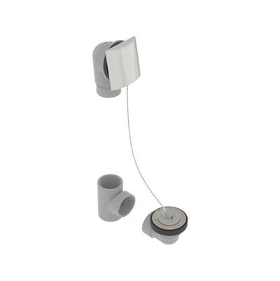 osb 5151CSK-CP - Pvc Bath Waste Plug & Chain Closure - Full Kit