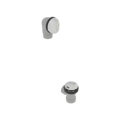 osb 542DTHK-CP - Pvc Direct Bath Waste W/Round Faceplate & Twirle Closure - Half Kit