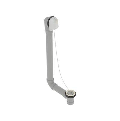 osb 54DCS-20CP - Pvc Direct Extended Bath Waste W/Bell Faceplate & Plug & Chain Closure